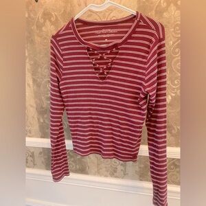 Hollister Long Sleeve Blouse